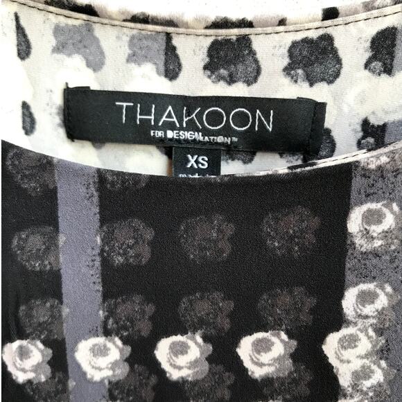 Thakoon for Design Nation Long Sleeve Shift/Tunic Dress with Designer Details XS - Picture 3 of 10